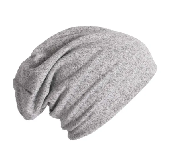  KNITTED BEANIE - K-UP Light Grey Heather