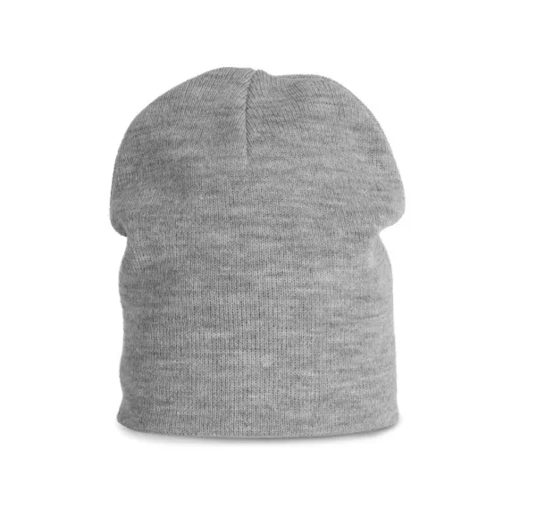  KNITTED BEANIE - K-UP Alloy Grey Heather