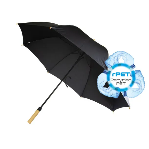  RPET automatic umbrella B'RIGHT Crna