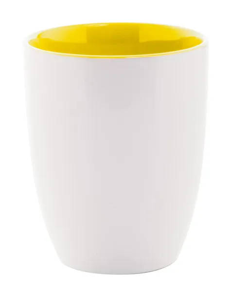 Maia šalica, 300 ml Žuta Bijela