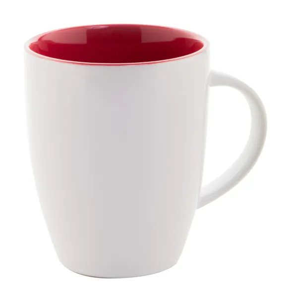 Maia mug Red White