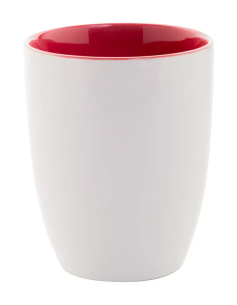 Maia mug Red White