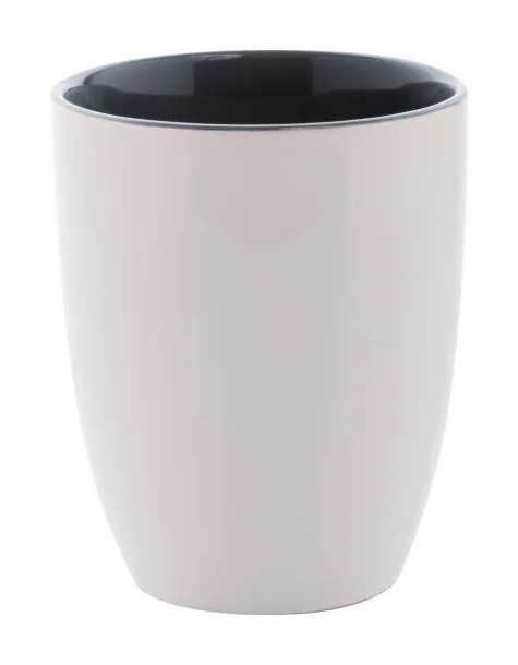 Maia šalica, 300 ml Crna Bijela