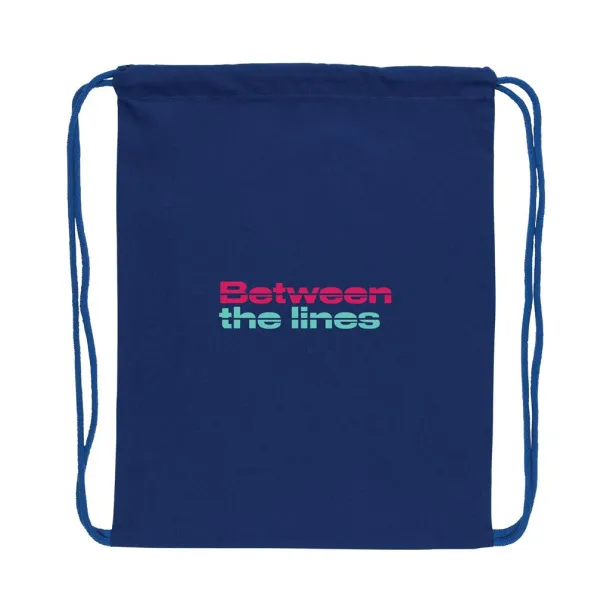  Impact AWARE™ ruksak s vezicama od recikliranog pamuka 145g - XD Collection Plava