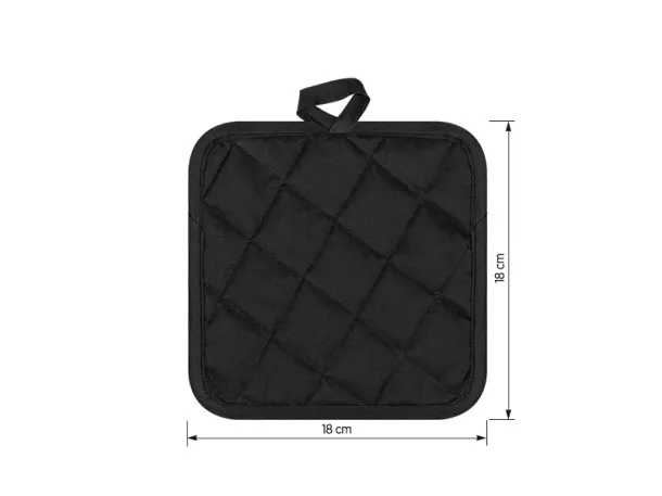 PEPPER PAD hot-pad potholder - EXPLODE Black