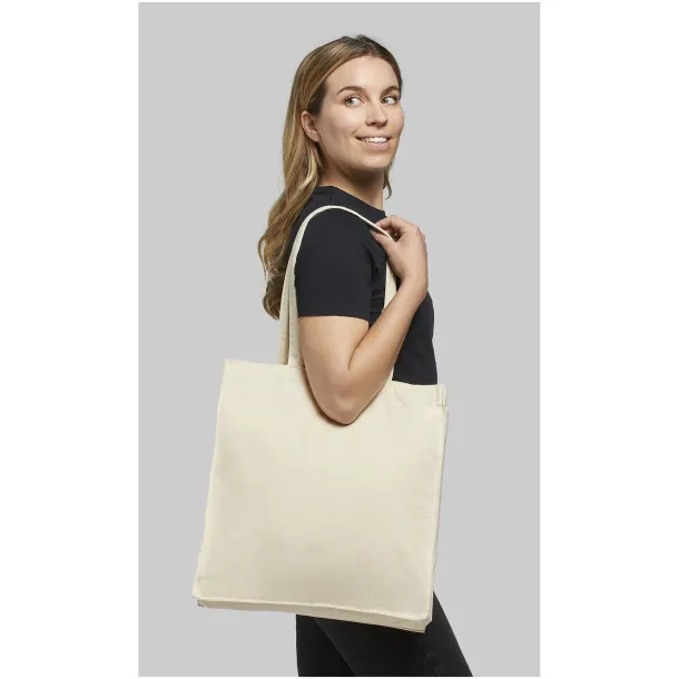 Odessa 220 g/m² cotton tote bag - Unbranded Natural