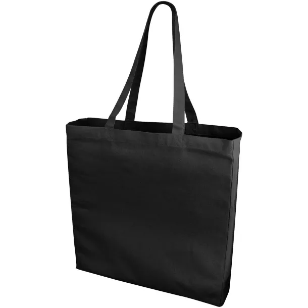 Odessa 220 g/m² cotton tote bag Crna