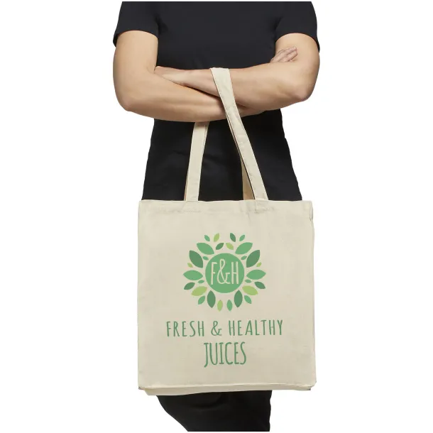 Odessa pamučna tote torba, 220 g/m² Crna