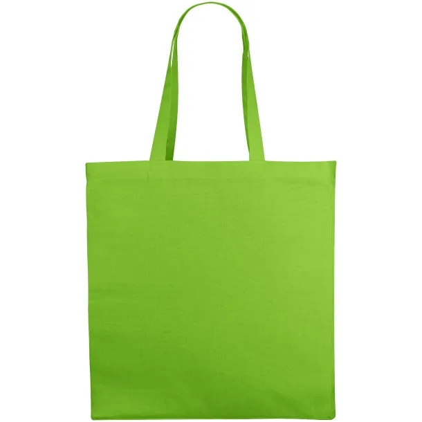 Odessa 220 g/m² cotton tote bag - Unbranded Lime