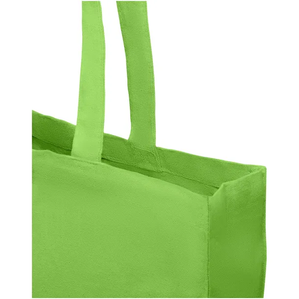 Odessa 220 g/m² cotton tote bag - Unbranded Lime