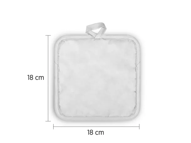 PEPPER PAD hot-pad potholder - EXPLODE White