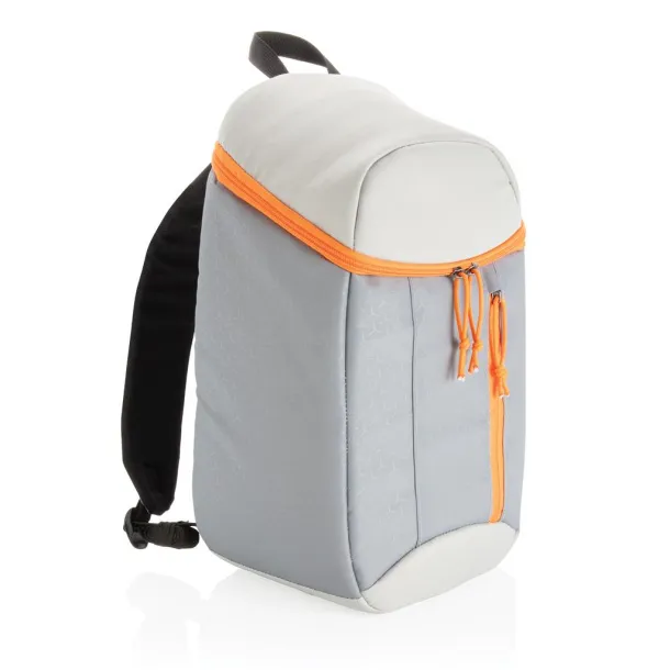  Hiking cooler backpack 10L - XD Collection Grey Orange