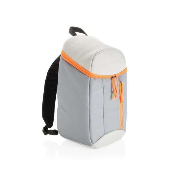  Hiking cooler backpack 10L - XD Collection Grey Orange