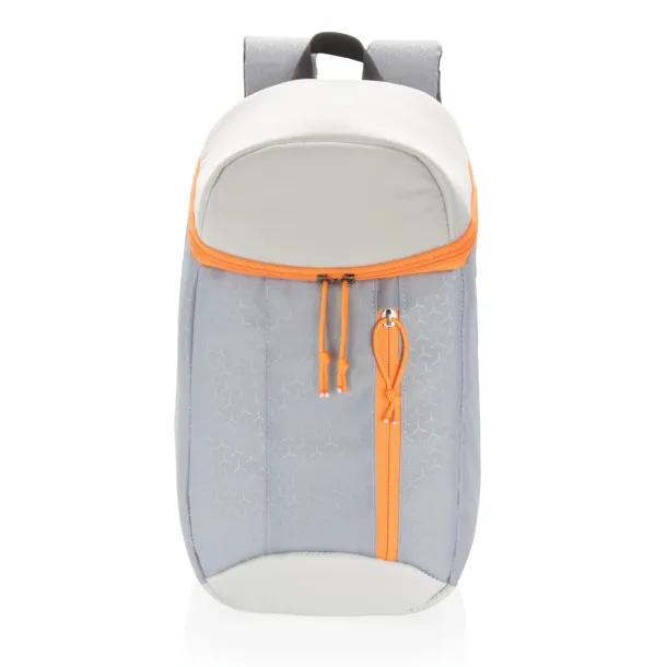  Hiking cooler backpack 10L - XD Collection Grey Orange