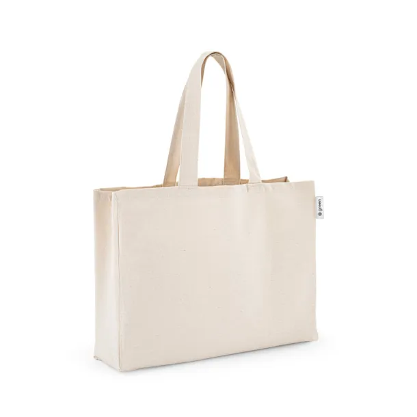 PARMA Bag with recycled cotton, 220 g/m² - Quadra Light natural