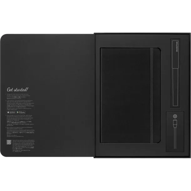  MOLESKINE Smart Writing Set 3 Crna