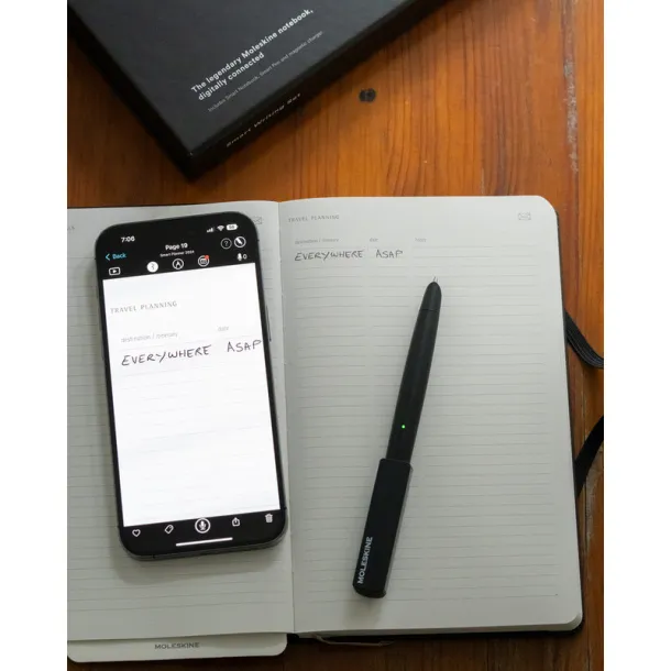  MOLESKINE Smart Writing Set 3 Crna