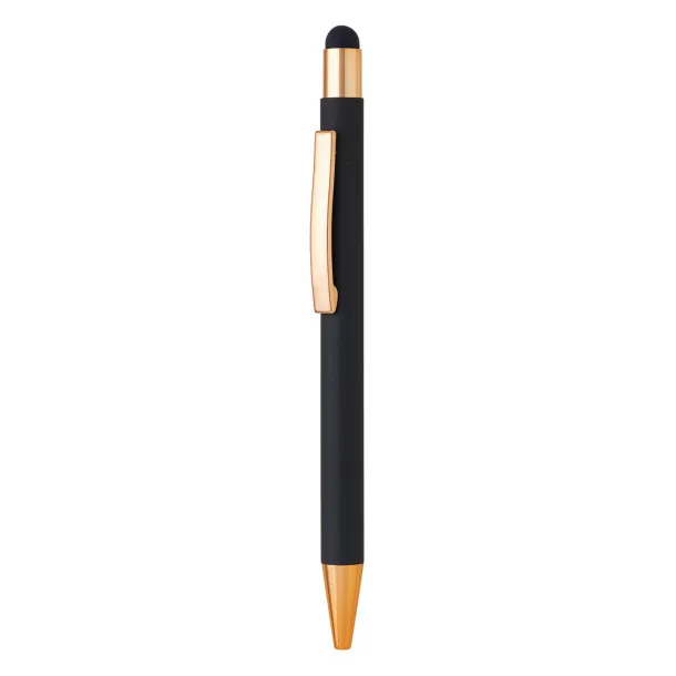 TITANIUM TOUCH GOLD Metal "touch" ball pen Blue