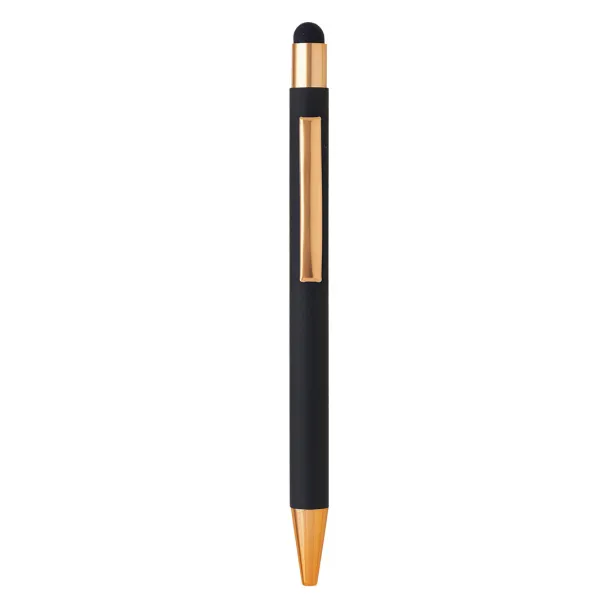 TITANIUM TOUCH GOLD Metal "touch" ball pen Blue