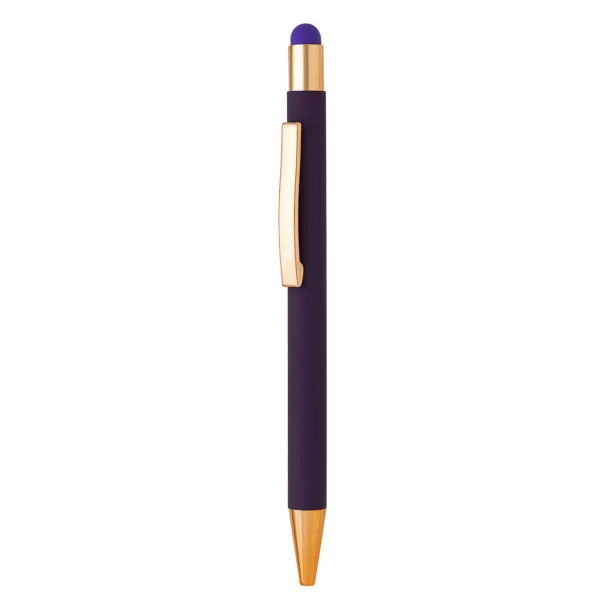 TITANIUM TOUCH GOLD Metal "touch" ball pen Purple