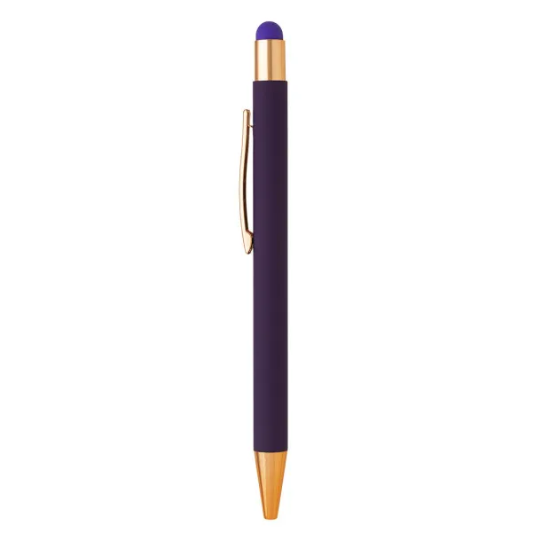 TITANIUM TOUCH GOLD Metal "touch" ball pen Purple