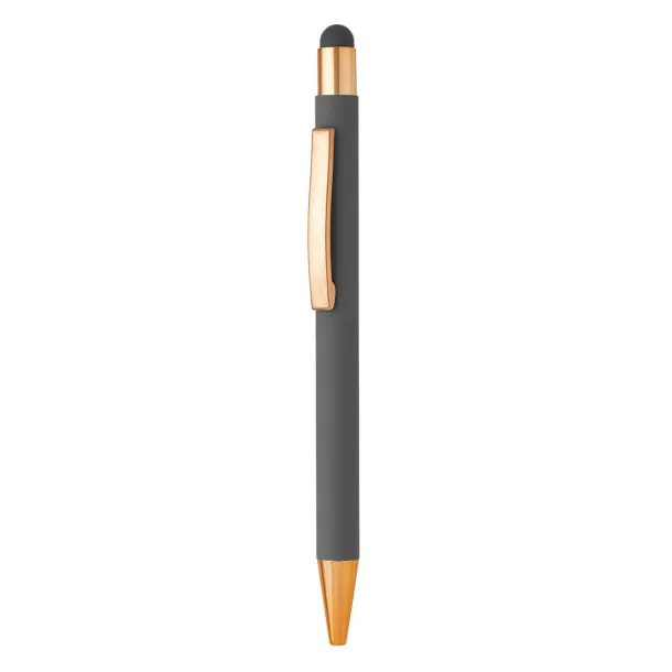 TITANIUM TOUCH GOLD Metal "touch" ball pen Gray