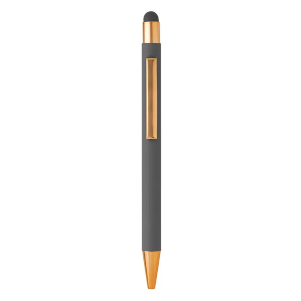 TITANIUM TOUCH GOLD Metal "touch" ball pen Gray