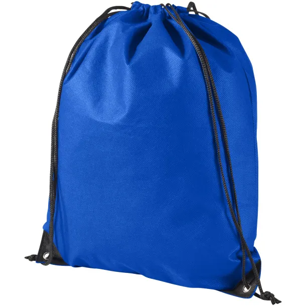 Evergreen non-woven drawstring backpack Royal blue