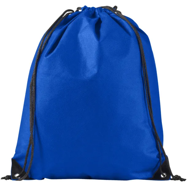 Evergreen non-woven drawstring backpack - Unbranded Royal blue