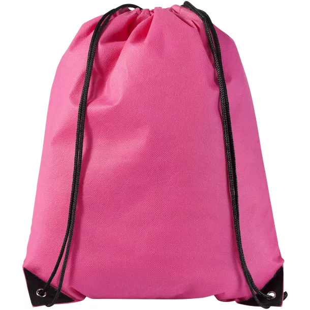 Evergreen non-woven drawstring backpack Magenta