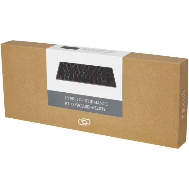 Hybrid performance Bluetooth keyboard - AZERTY - Tekiō® Solid black