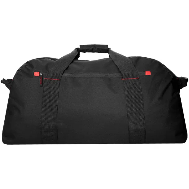 Vancouver extra large travel duffel bag - Bullet Solid black Red