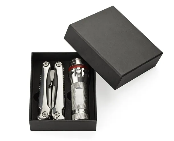 TINKER Traveling set srebrny