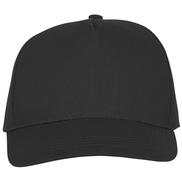 Hades 5 panel cap - Elevate Essentials Solid black