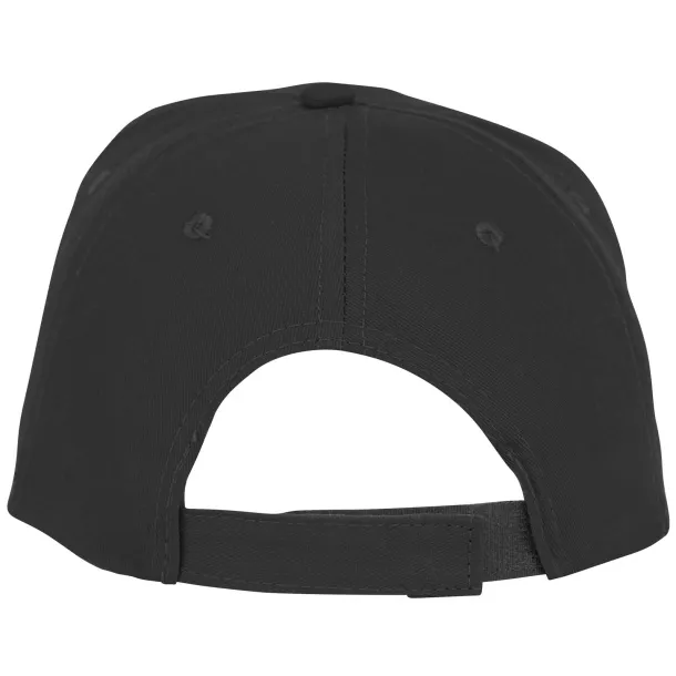 Hades 5 panel cap - Elevate Essentials Solid black