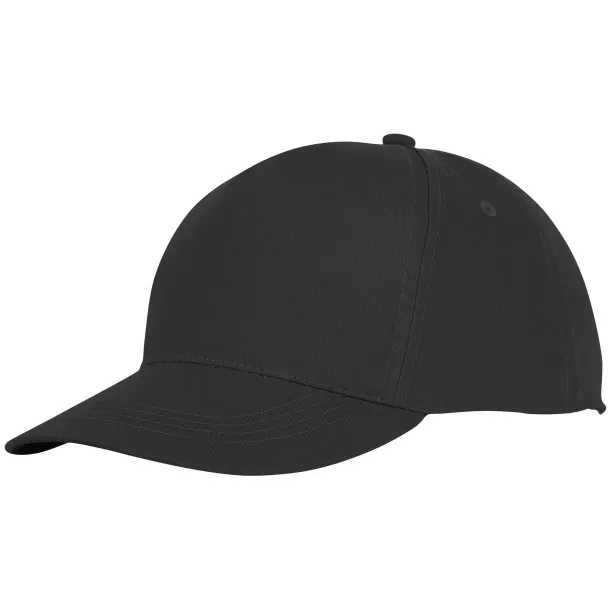 Hades 5 panel cap - Elevate Essentials Solid black