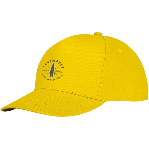 Hades 5 panel cap - Elevate Essentials Yellow