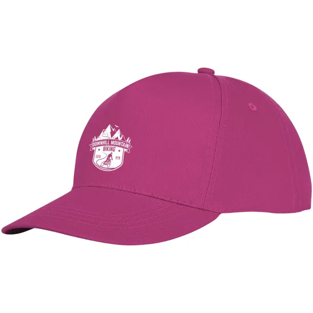 Hades 5 panel cap - Elevate Essentials Magenta