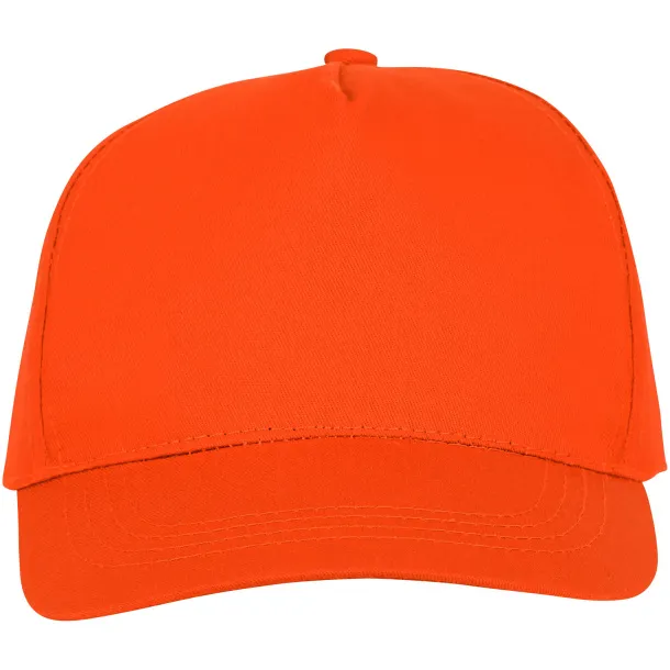 Hades 5 panel cap - Elevate Essentials Orange