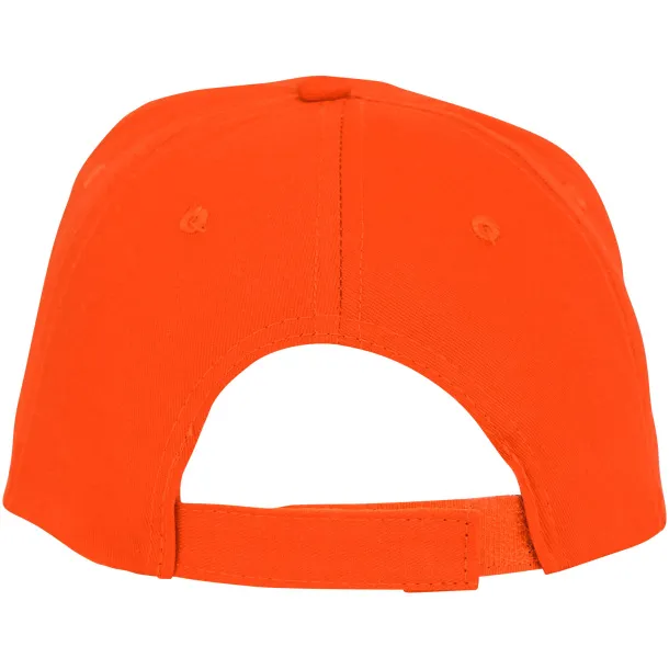 Hades 5 panel cap - Elevate Essentials Orange