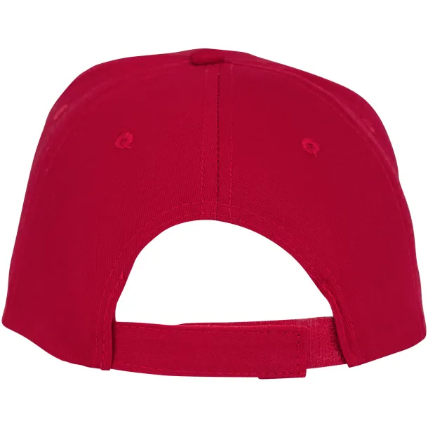 Hades 5 panel cap - Elevate Essentials Red