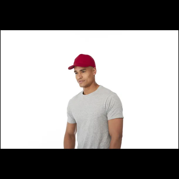 Hades 5 panel cap - Elevate Essentials Red