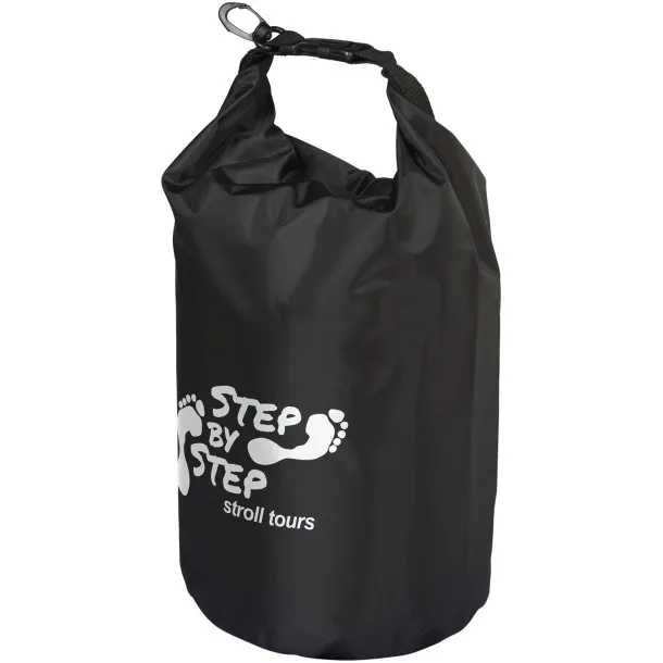 Survivor 5 litre waterproof roll-down bag Crna