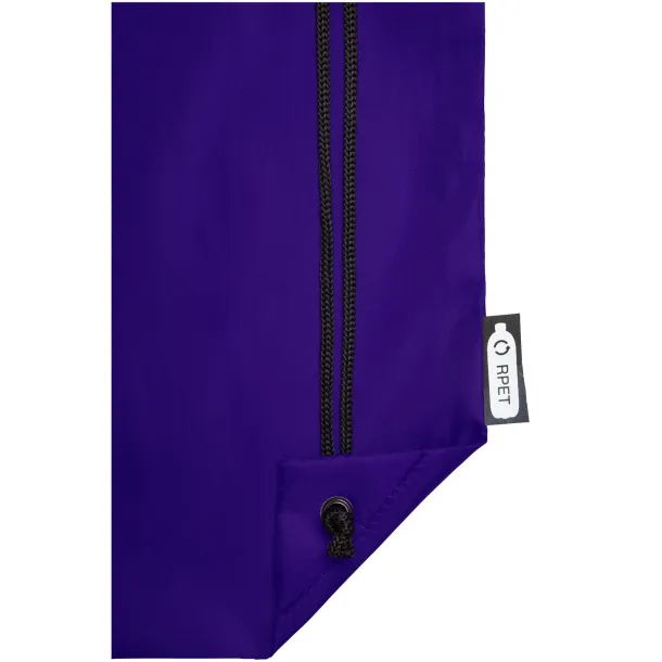 Oriole RPET drawstring backpack Purple