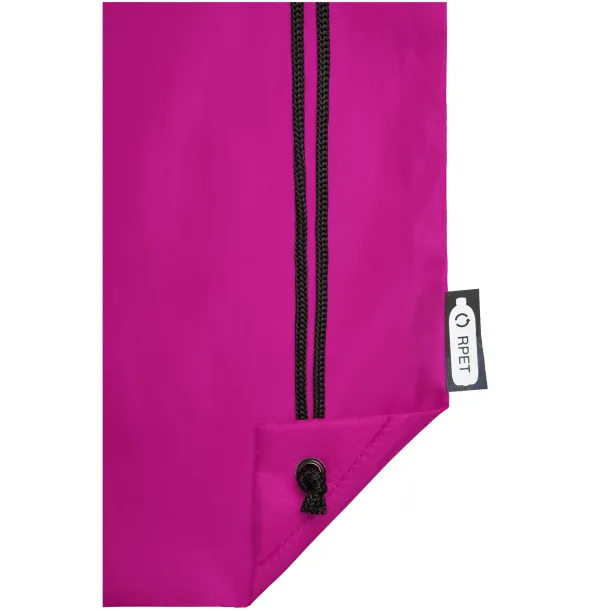 Oriole RPET drawstring backpack Magenta