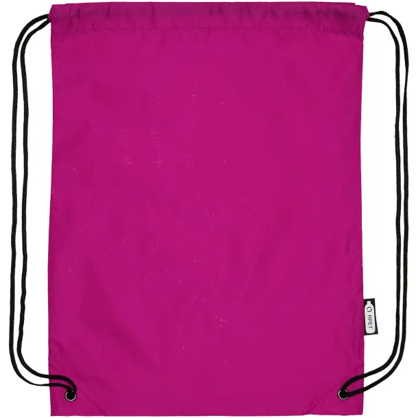 Oriole RPET drawstring backpack Magenta