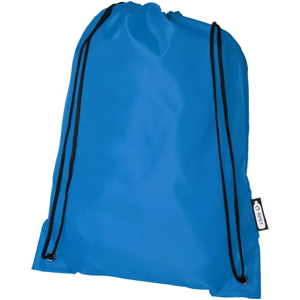 Oriole RPET drawstring backpack Process blue