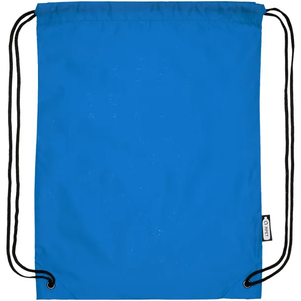 Oriole RPET drawstring backpack Process blue