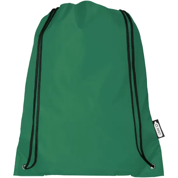 Oriole RPET drawstring backpack Green