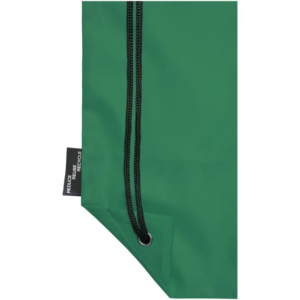 Oriole RPET drawstring backpack Green